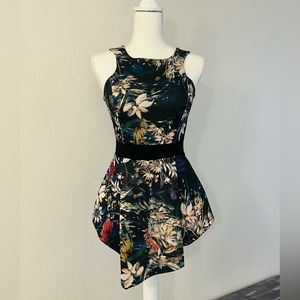 Beautiful Italian Floral Print Romper
